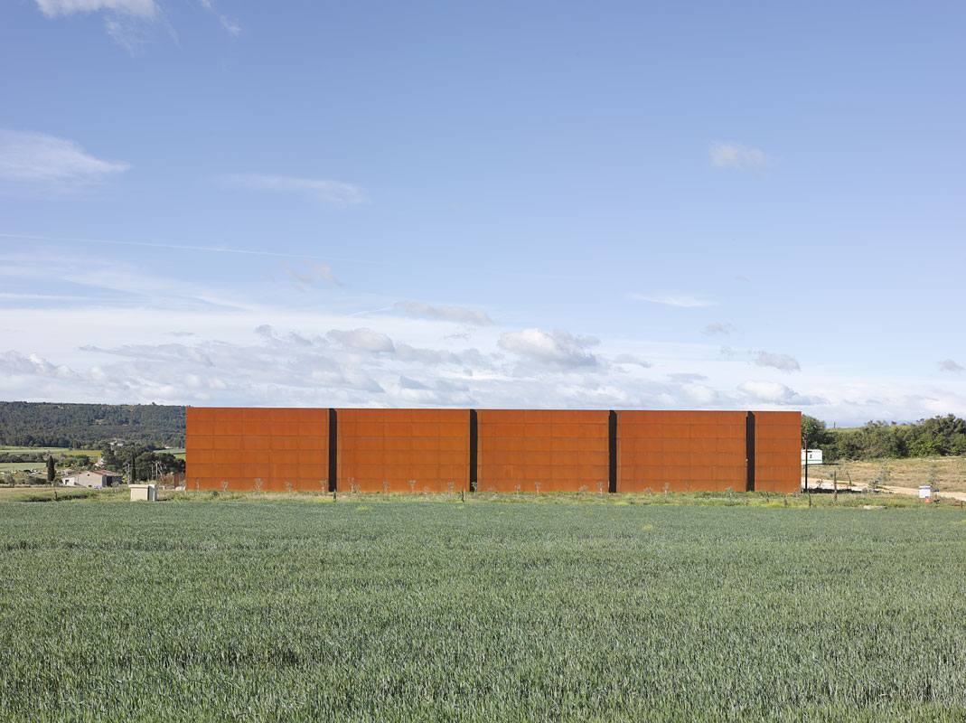 Architecte : Alain FRAISSE Hangar oléicole le Mas de Palat à GIGNAC (34150)