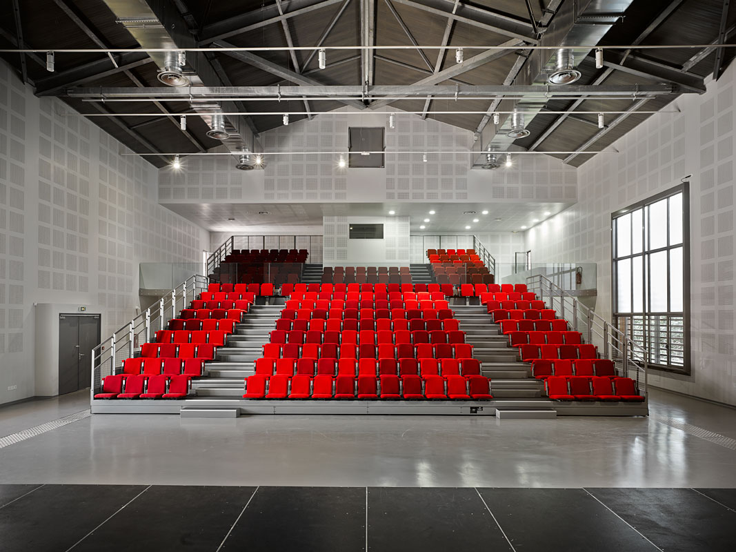 Architectes Leteissier & Corriol Salle des fêtes / Ecole de Musique des Milles.