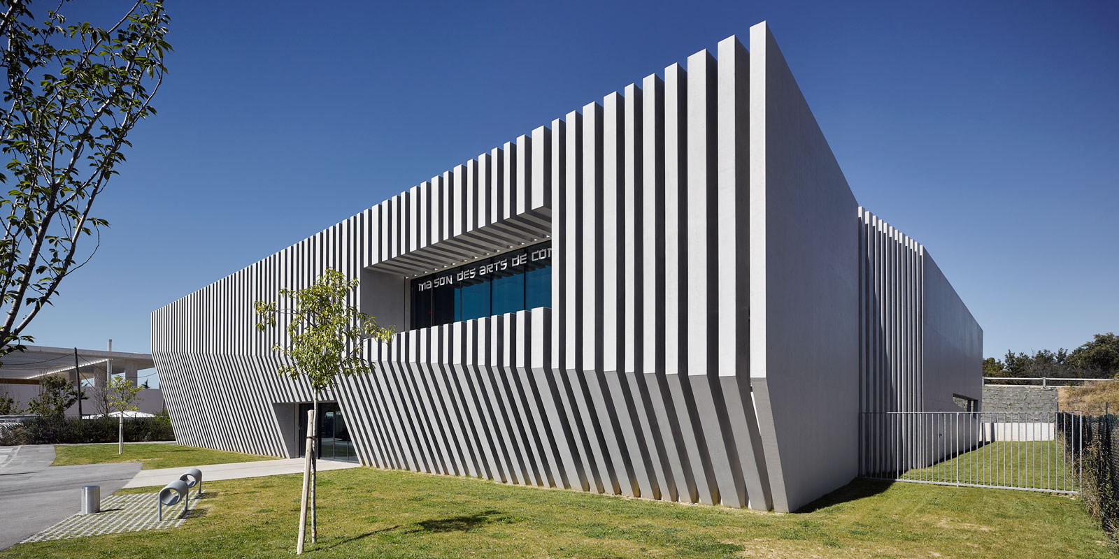 Architecte Christophe Gulizzi Maison des arts de combat, Val de l’Arc, Aix-en-provence.