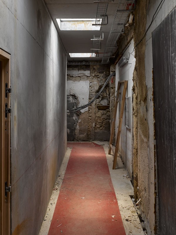 Photographie d'architecture et chantier. Médiathèque de Pertuis. Photo David Giancatarina 2015