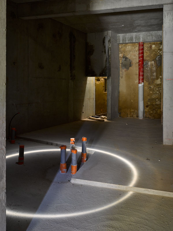 Photographie d'architecture et chantier. Médiathèque de Pertuis. Photo David Giancatarina 2015