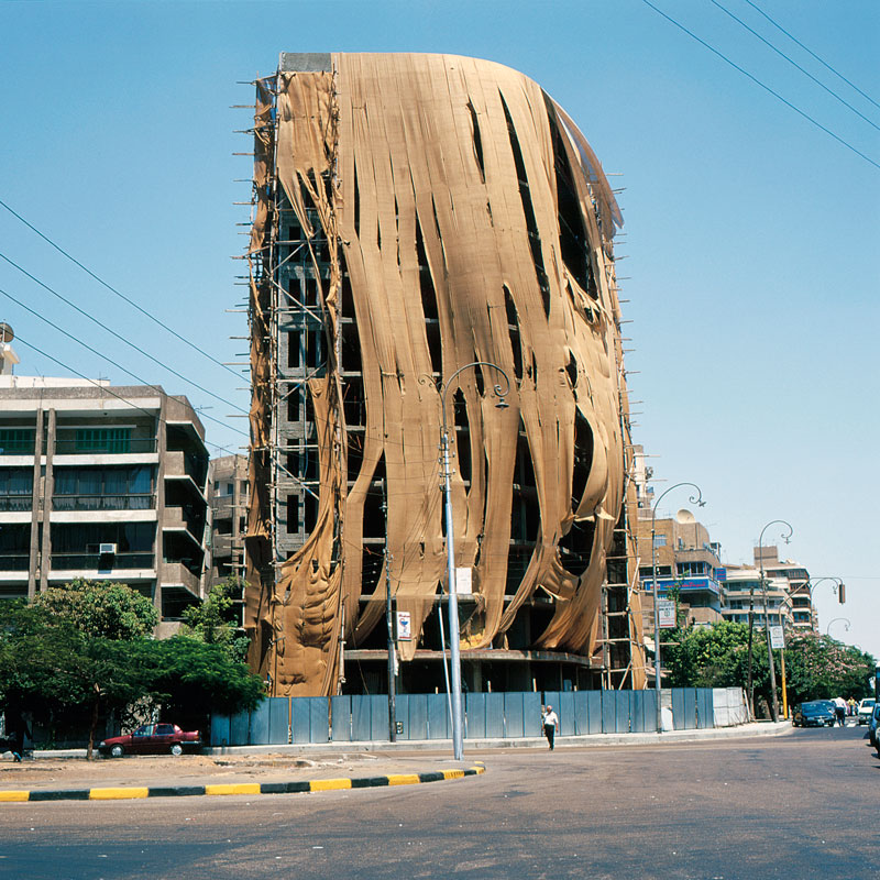 Paysages urbains, Le Caire, Egypte 2000.