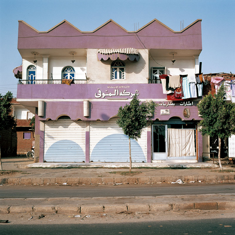 Paysages urbains, Le Caire, Egypte 2000.